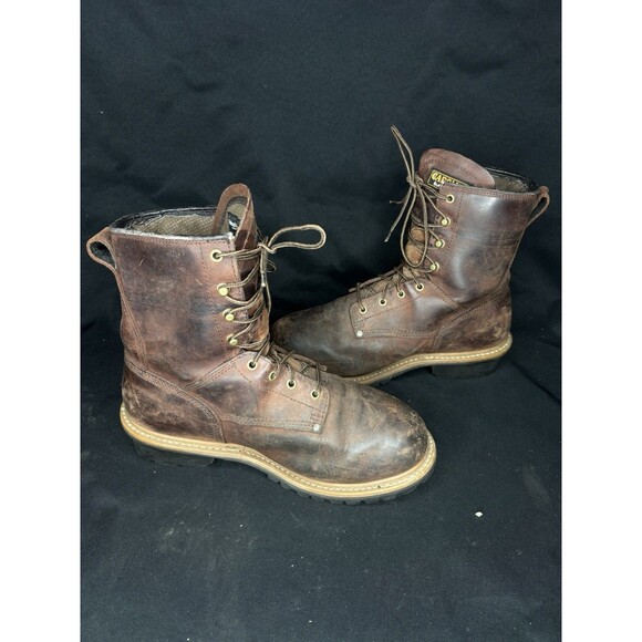 Carolina Boots Mens Waterproof Insulated Met Guard Loggers CA7821 Steel Toe 12 D main image 4